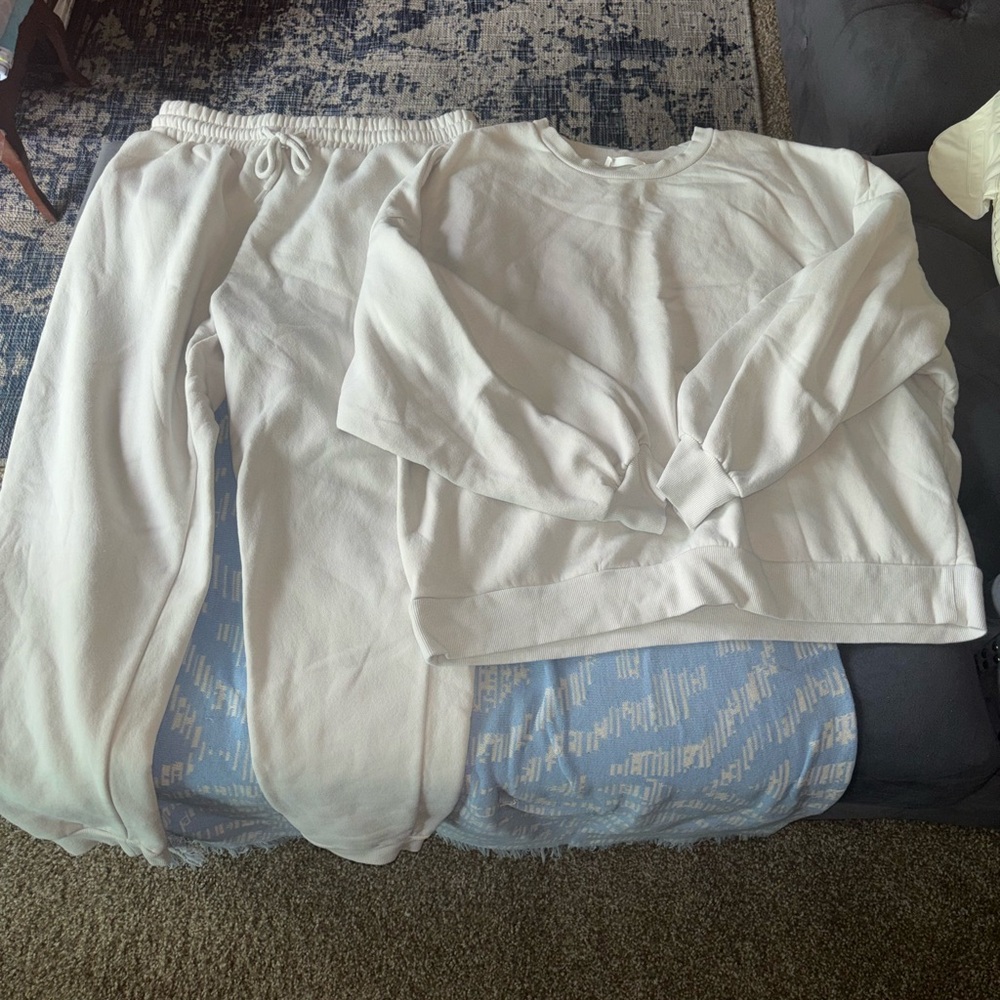 Zenana Outfitters White Set